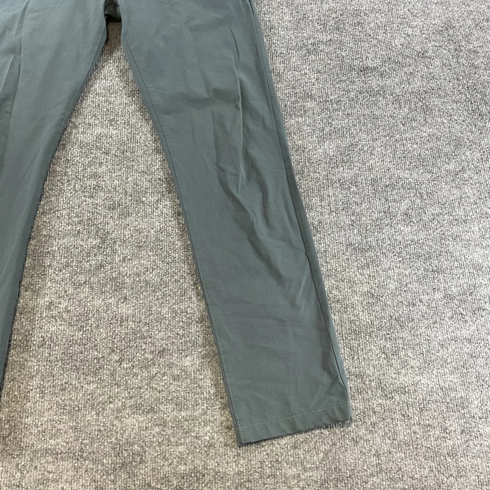 J Crew Tech Pant 31x34 Slim Fit Gray Performance Stretch Travel Casual Dress Pan